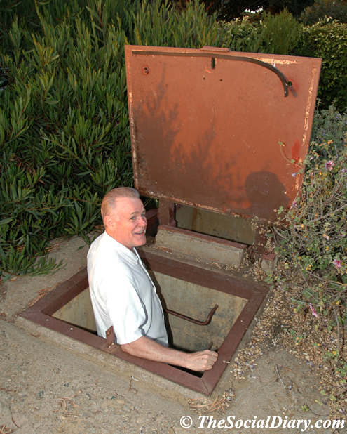 Down the hatch of the World War II Bunker 